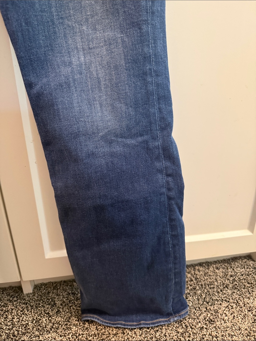 American Eagle Women’s Dark Wash Kick Bootcut Jeans Size 10 Regular - Picture 6 of 12